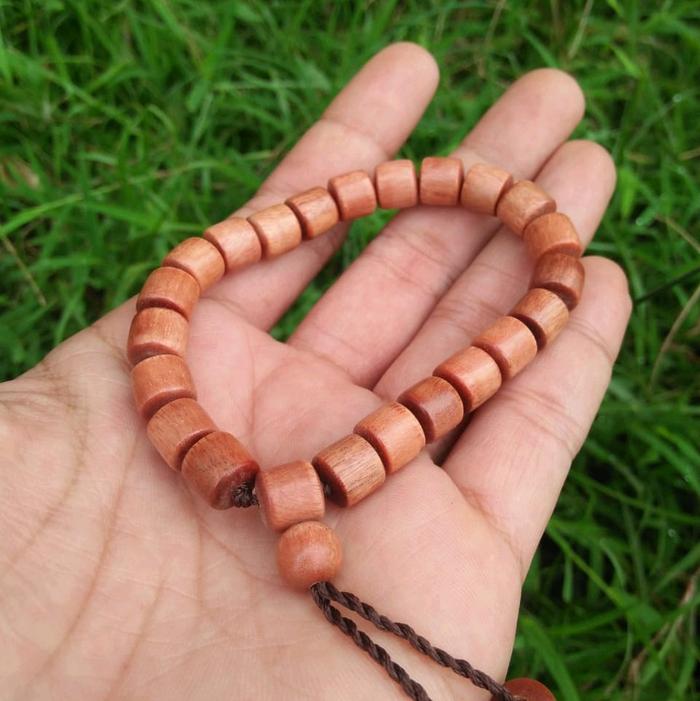 Gambar gelang kayu stigi laut wulung model tabung gelang kayu bertuah - -, - dari Fellita craft undefined Tokopedia