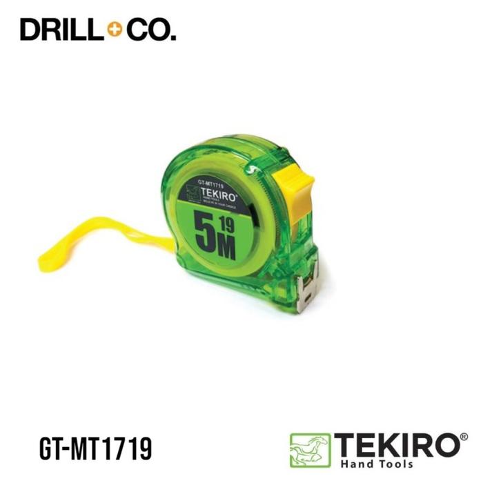 Gambar TEKIRO Meteran 5 M / Alat Pengukur Jarak 5 Meter dari Drill&Co undefined Tokopedia