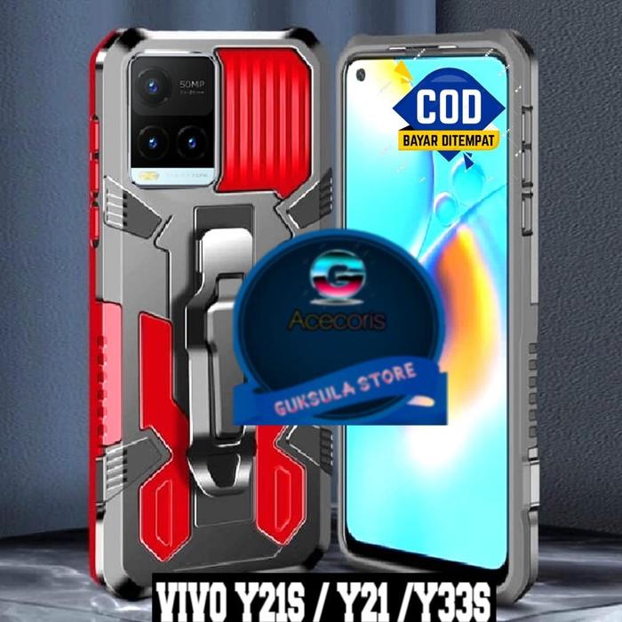 Gambar CASING HP VIVO Y21/Y21S/Y33S MODEL BARU HARD CASE KLIP KESING SILIKON STANDING CASE - BLUE, VIVO Y21/Y21S/Y33S dari Dona shop15 undefined 5 Tokopedia