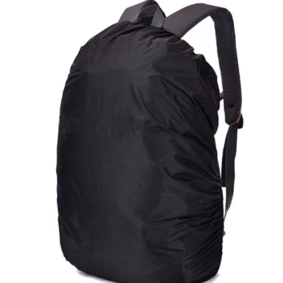 Gambar Cover Bag Waterproof ada Perekat Dibelakang/Sarung Tas Punggung Anti Air/Cover Tas Ransel Anti Debu - Hitam dari Baju Perempuan Shop undefined Tokopedia