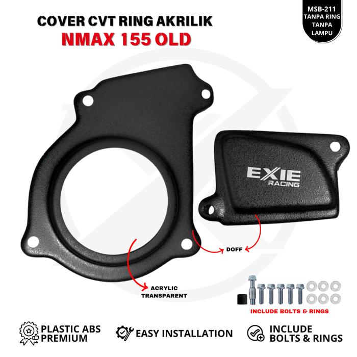 Gambar Cover CVT Akrilik NMAX 155 OLD Aksesoris Penutup CVT Exie Art - TANPA RING, TANPA LAMPU dari EXIE ART RACING undefined Tokopedia