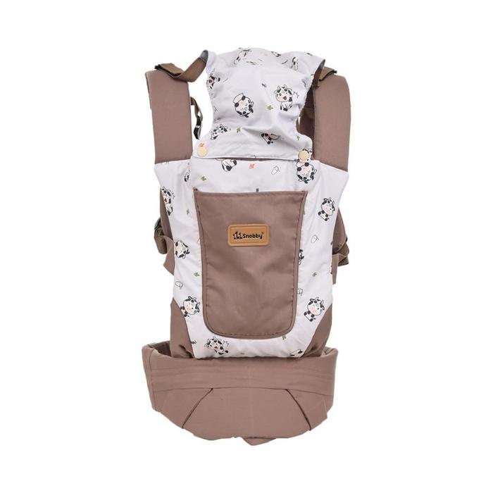 Gambar Snobby Gendongan Ransel Dan M-Shape Bayi Double Fungsi Krowy Series - Coklat dari Kangenbayisby undefined Tokopedia