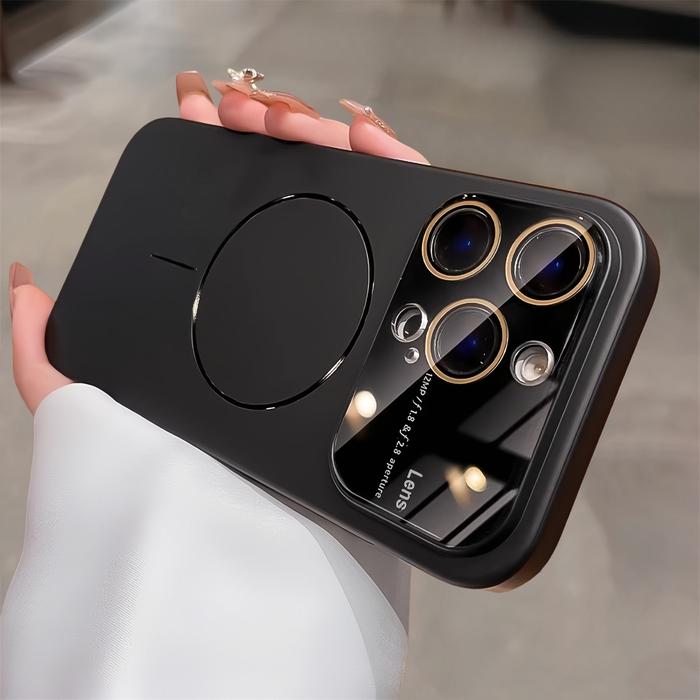 Gambar New Casing Untuk iPhone 16 Pro Max Desert Titanium AG Frosted Ultra Slim PC Matte Magnetic Phone Case for IPhone 16 15 14 13 Pro Max Hard case Full Coverage Camera Protector - black, iphone 13 dari CaseBoss 3C undefined Tokopedia