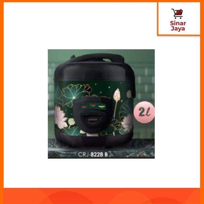 Gambar COSMOS CRJ-8228  Rice Cooker / Magic Com 2 Liter - Hitam (8228 B) dari Sinar Jaya Kebayoran undefined Tokopedia