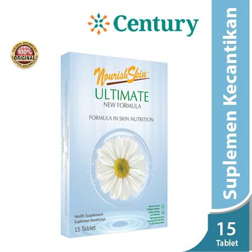 Gambar Nourish Skin Ultimate New Formula - 15 & 30 Tablet / Suplemen Kecantikan untuk Kulit - 15 Tablet dari Apotik Century undefined Tokopedia