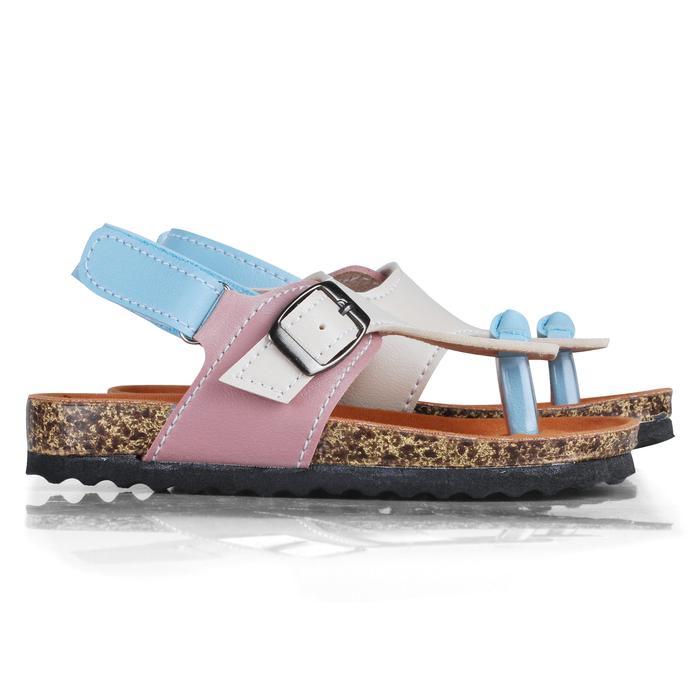 Gambar SYALU SANDAL CAPIT ANAK TERBARU MODEL CPG Kaki Bayi Perempuan Cewek - KREM, 22 dari syalu undefined Tokopedia