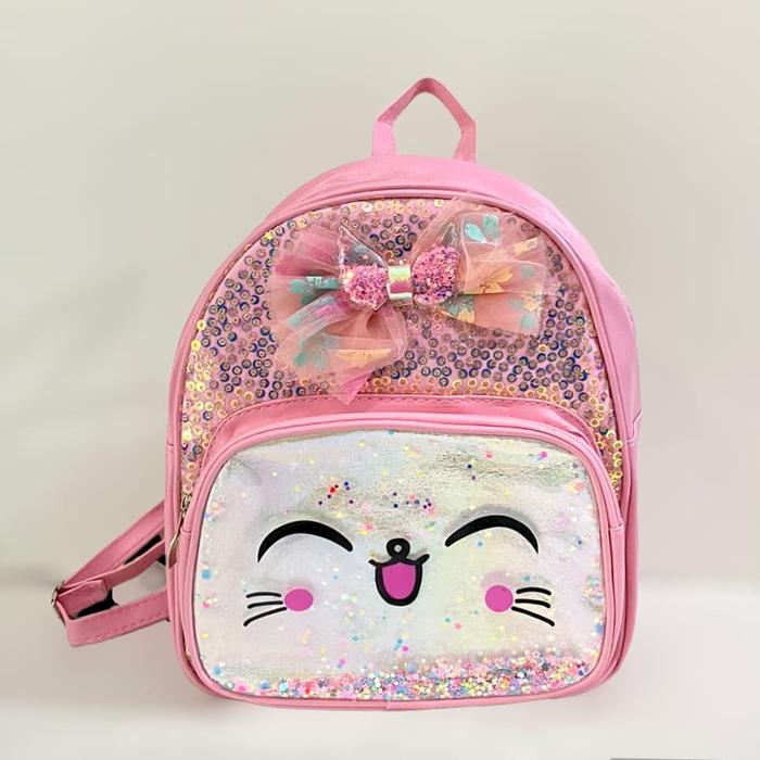 Gambar Tas Ransel Anak TK SD Tas sekolah Paud tas sekolah anak TK ransel anak paud TK tas jalan kado ultah anak perempuan tas ransel unicorn Fashion - Tas Cat Glitter Pink dari tasgrosiranak undefined Tokopedia