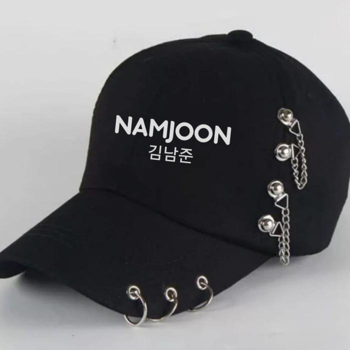 TOPI BTS MEMBER TOPI RING MODEL BASEBALL TERBARU BANYAK MODEL SABLON  PREMIUM BANGTAN LOGO BTS NAMJOON