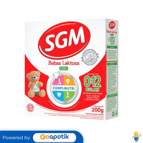 Gambar SGM LLM+ FORMULA BAYI 200 MG BOX dari Apotek Sehat Kota Batu by GoA undefined Tokopedia
