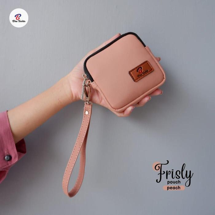 Gambar FRISLY BY BIRU TSABITA DOMPET KOIN BISA COD - Peach dari HANIFDHIENSHOP undefined Tokopedia