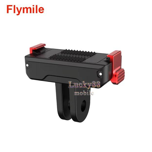 Gambar Flymile Magnetic Quick Release Adapter Mount Base for DJI OSMO NANO Accessories Extension Bracket Plate Attachable Tripod Dudukan Lepas Cepat Plat Bracket Ektensi Holder Magnetik Pelepas Cepat Dua Cabang  Stand Express Camera Action Aksi Not 5 Pro 4 3 - Hitam dari Lucky88 mobile undefined Tokopedia