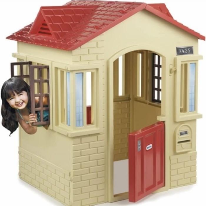 Gambar NEW PROMO 65% Playground mainan rumahan anak outdoor playhouse rumah bermain kokoh dari TOKO IMBRA STORE undefined Tokopedia