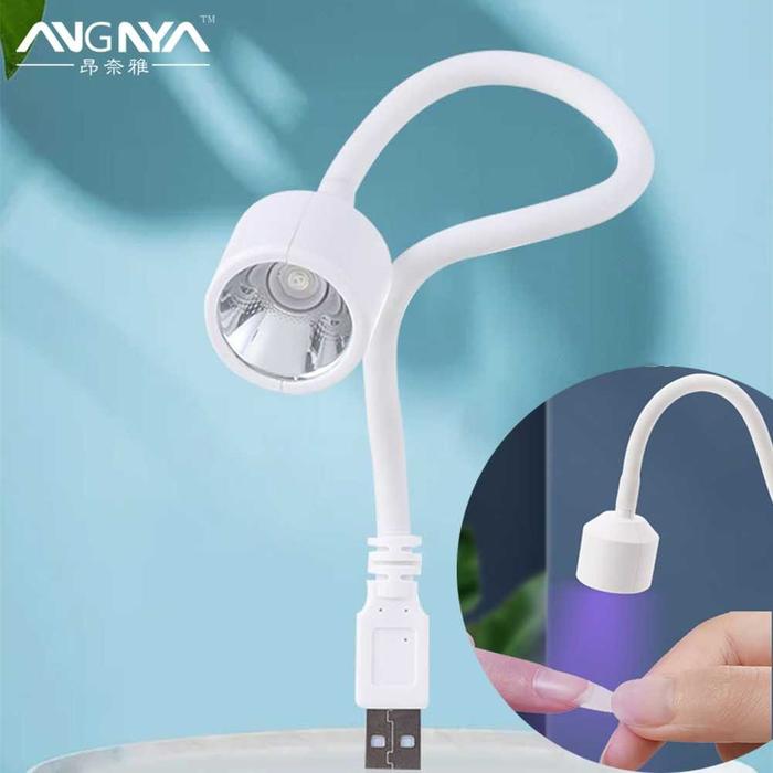 Gambar Digap Pengering Kutek Lampu USB LED UV 6W - XZM-4 - Putih dari DIGAP Indonesia undefined Tokopedia