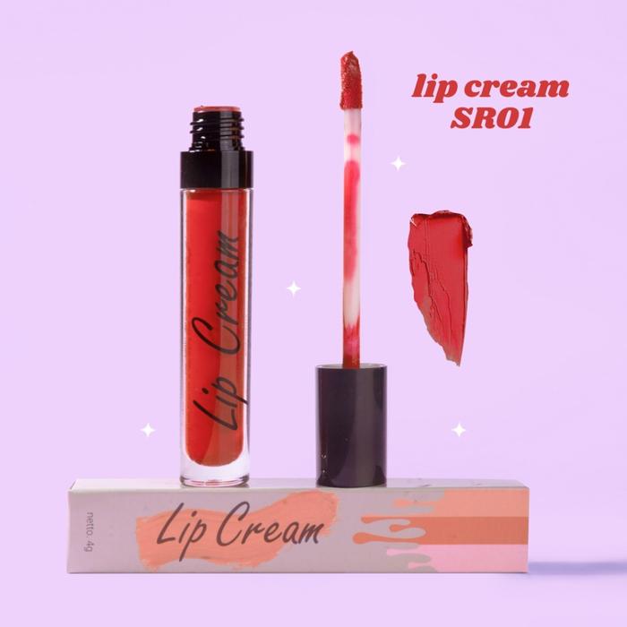 Gambar LIP CREAM SR12 2g - SR01 - SR04 -SR13 / LIP MATTE CREAM SR12 - CHERISH ME - NUDE BERRY - SWEET PINK - SR01 dari CINTA SR12 SKINCARE undefined Tokopedia