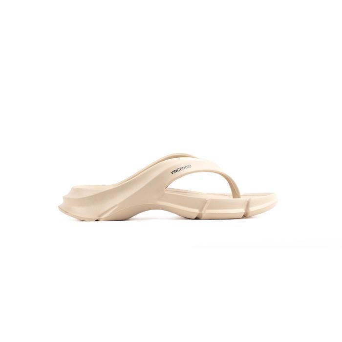 Gambar VINCENCIO - Sandal Pria Wanita Takahiro - Soft Beige dari Vincencio undefined Tokopedia