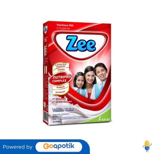 Gambar ZEE SUSU BUBUK ANAK USIA 3-12 TAHUN RASA VANILA 350 GRAM DUS dari Apotek Sejahtera Farma Depok by GoApotik undefined Tokopedia