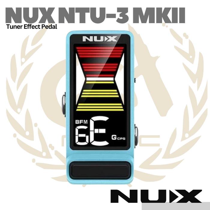Gambar NUX Flow Tune MKII NTU3 Pedal Tuner NTU-3 - Blue dari GH Music Store undefined Tokopedia