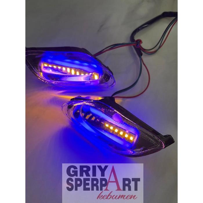 Gambar Lampu sen depan F1zr fiz r vega Lama Runing strobow dari GRIYA SPERPART KEBUMEN undefined Tokopedia