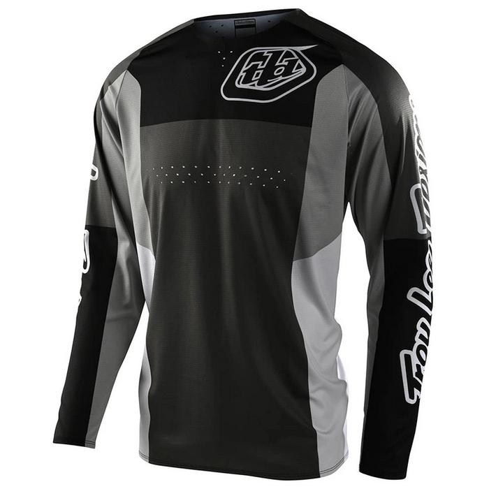 Gambar JERSEY CROSS TLD QUATTRO DRY FIT PREMIUM JERSEY OLAHRAGA SPORT GOWES MTB DH UNISEX - GRAY BLACK, S dari JERSEY PRO undefined Tokopedia