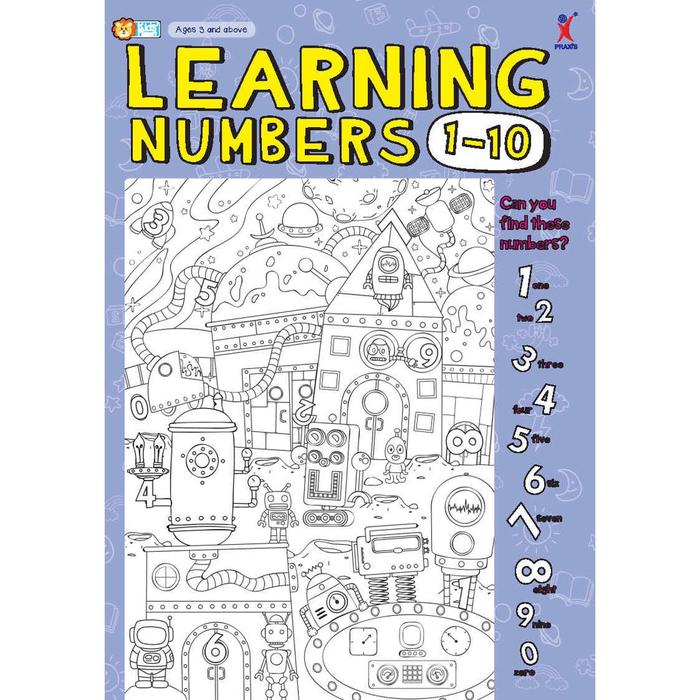 Gambar Buku Anak PAUD/TK Tematik : Learning Numbers - Book 1 (1-10) dari Penerbitan Pelangi Indonesia undefined Tokopedia