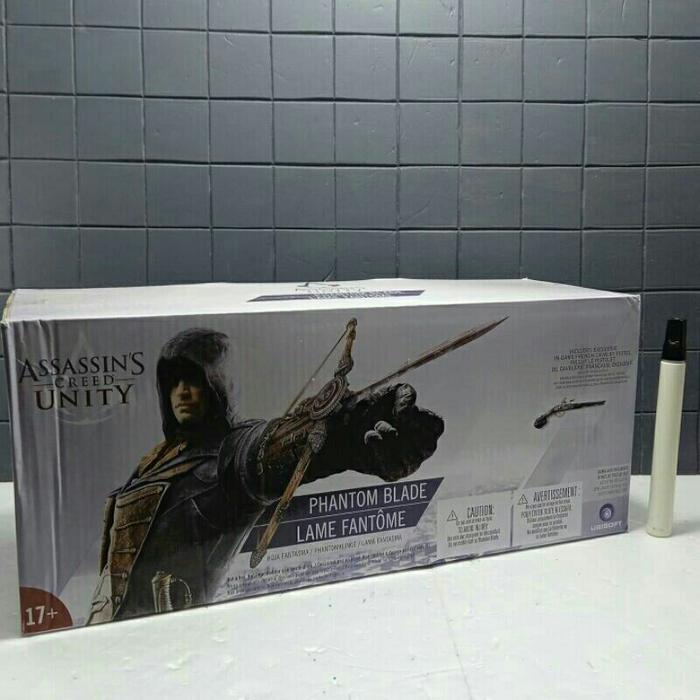 Gambar mainan senjata assasin phantom blade lame fantome  assasins creed originsThe first hidden bladeubisoft ubicollectiblesbahan vinylCNIKrwtSJDS#assassinscreed #origin #ubisoft #ubicollectibles #itoys #vanmarvel #baltos dari Van Marvel undefined Tokopedia