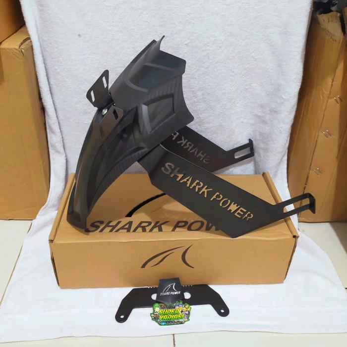 Gambar mudguard shark power cbr cb 150R ninja R15 R25 klx crf mx king satria fu byson vixion xabre spakboard belakang cbr ninja R15 R25 satria fu mx king Motorcycle Roda - -, - dari super variasi undefined Tokopedia