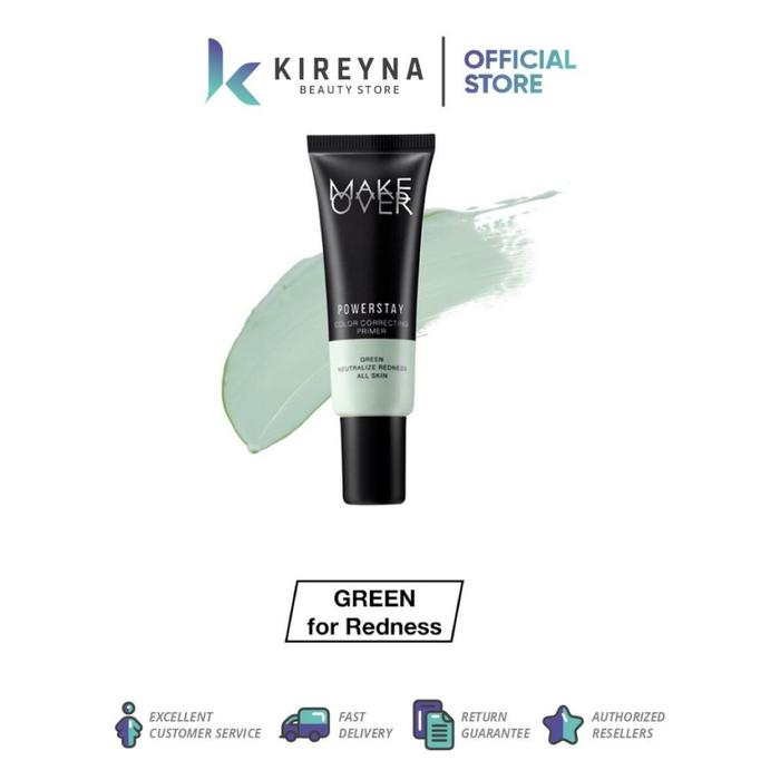 Gambar Make Over Powerstay Color Correcting Primer - Green dari Make Over Cosmetics undefined Tokopedia