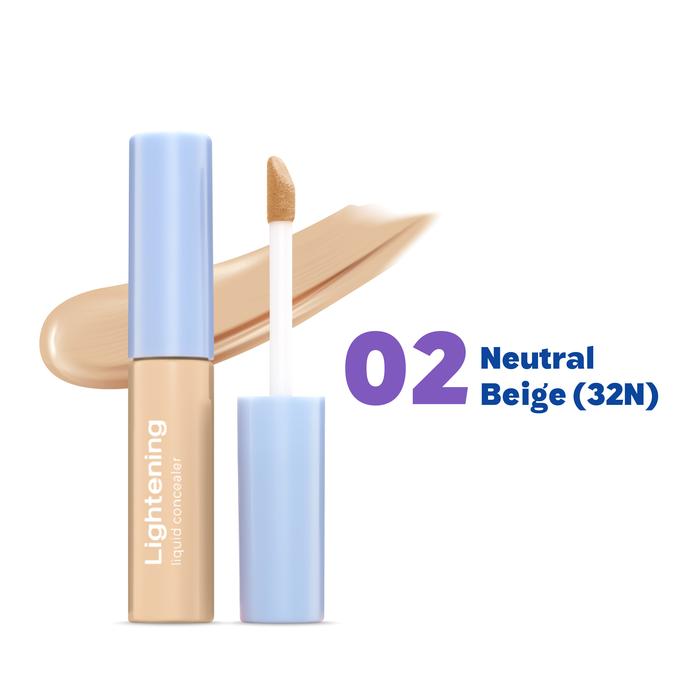 Gambar Wardah Lightening Liquid Concealer - Liquid Concealer - 02 Neutral Beige (32N) dari citracosmetic makassar undefined Tokopedia
