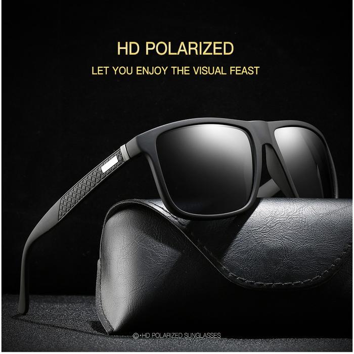 Gambar Kacamata Polarized Retro Kacamata Hitam Olahraga Bersepeda Pria Dan Wanita - Hitam dari Wensmok Kacamata undefined Tokopedia