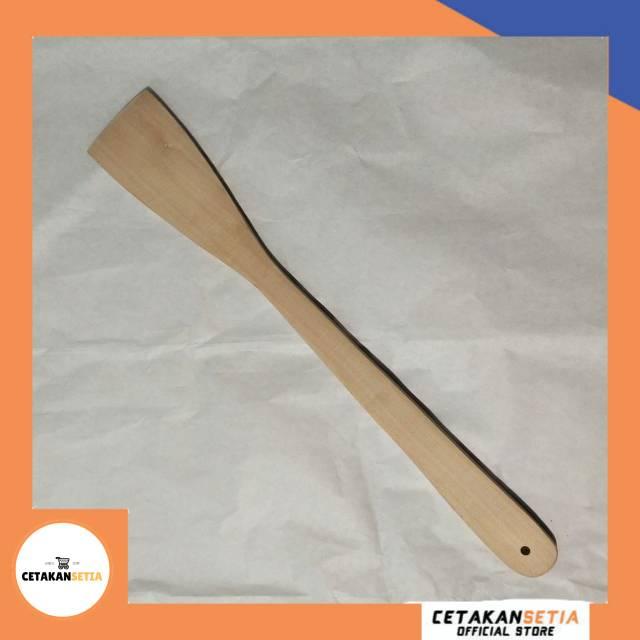 Gambar Sodet Kayu Tanggung 35 cm | Sutil Kayu - Not Specified dari Cetakan Setia undefined Tokopedia