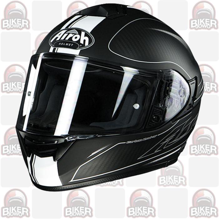 Gambar Airoh ST701 Way Series Black, White, Slash White - Slash White XL dari Biker Jowo undefined Tokopedia