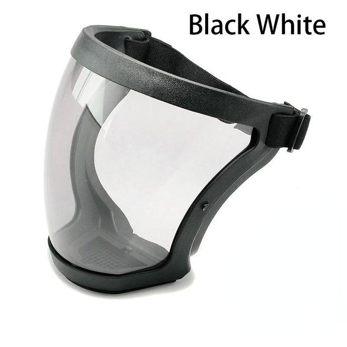 Gambar Vinnatsu-UV400 Super Protective Face Shield Anti-Fog Full Face High-Definition Protective All-Inclusive Face Masker Asap Masker Pelindung Percikan Debu Untuk Tenaga Kerja/Motor Outdoor Riding Harus - White dari Vinnatsu undefined Tokopedia