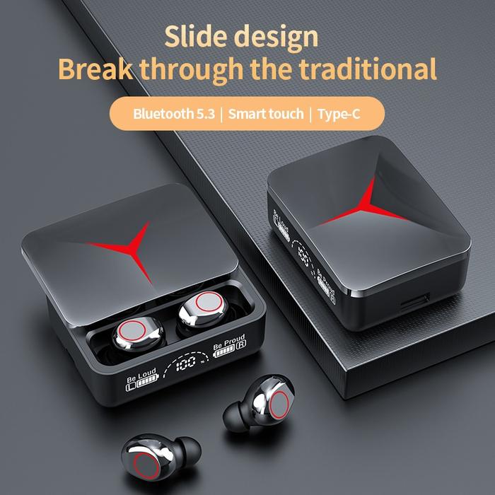 Gambar M90 TWS Bluetooth 5.3 Headset Low Delay Touch Sport Wireless Earphone dari MAXI BSG OFFICIAL undefined Tokopedia