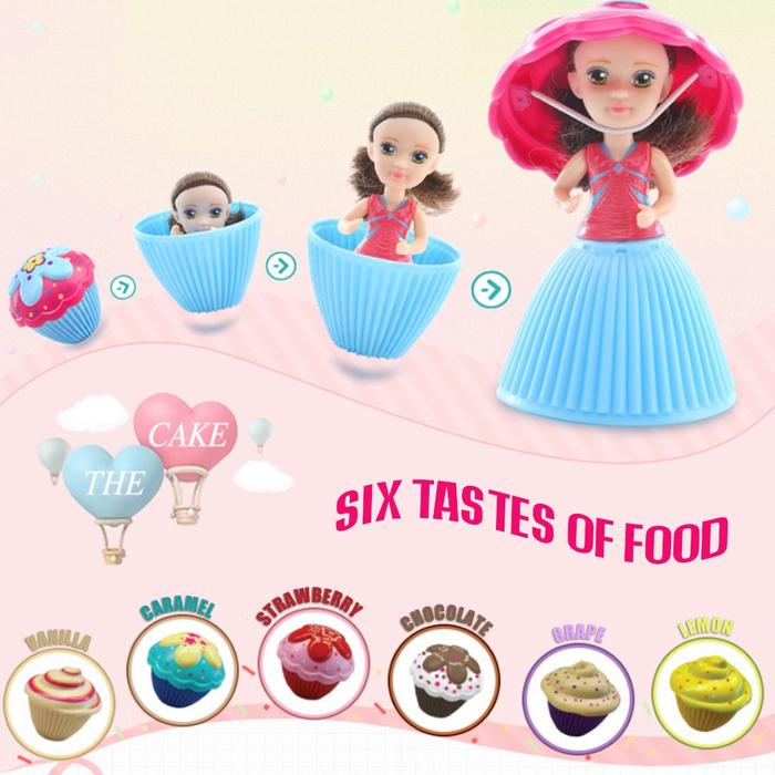 Gambar Mini Cupcake Princess Surprise Doll Mainan Anak Perempuan Unik Berubah - Random dari Grandia Shop undefined Tokopedia