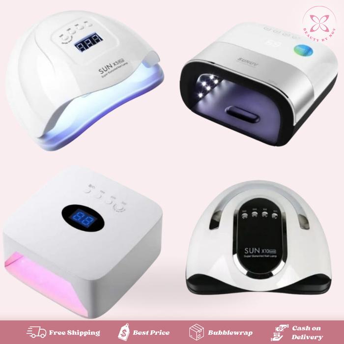 Gambar SUN X5 SUN3 SUN X7 X10 UV LED Lamp Gel Polish Pengering Kuku Manicure Nail Art Dryer dari Beautybynov undefined Tokopedia