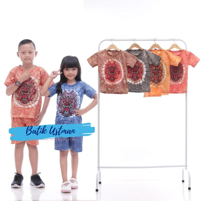 Gambar Setelan Baju Barong Anak Murah Usia 1-11 Tahun Untuk Laki laki Dan Perempuan - S 1-2 Tahun, Merah dari Batik Ustman_NEW undefined Tokopedia