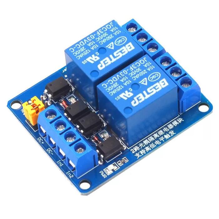 Gambar Relay Module 3.3V 3V Channel High and low Trigger Arduino ESP8266 - 2 CH dari Alfa Electronics undefined Tokopedia