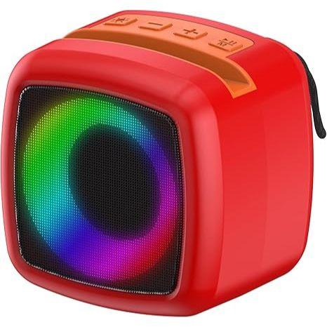 Gambar INKAC Speaker Wireless Subwoofer X-911 Bluetooth 5.0 dengan Stand HP RGB LED Suara Stereo Premium Koneksi TWS Efek Pencahayaan Dinamis Portabel untuk Party Hiking Biking - Merah dari Balibyte Store Kota Administrasi Jakarta Pusat Tokopedia