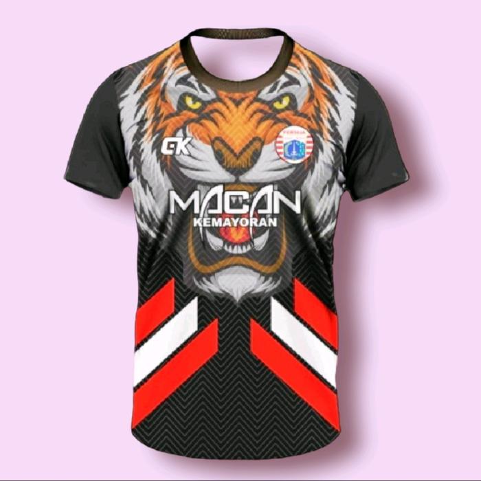 Gambar JERSEY PERSIJA PRINTING TERBARU/JERSEY CLUB LIGA INDONESIA/BAJU BOLA MURAH/KAOS BOLA PRINTING PREMIUM - ATASAN,PERSIJA,01, M dari Larisjersey undefined Tokopedia