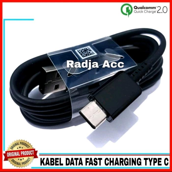 Gambar KABEL DATA SAMS S8 S8+ S9 S9+ S10 S10+ S10E ORIGINAL FAST CHARGING TYPE C Cable dari Radja.Acc77 undefined Tokopedia