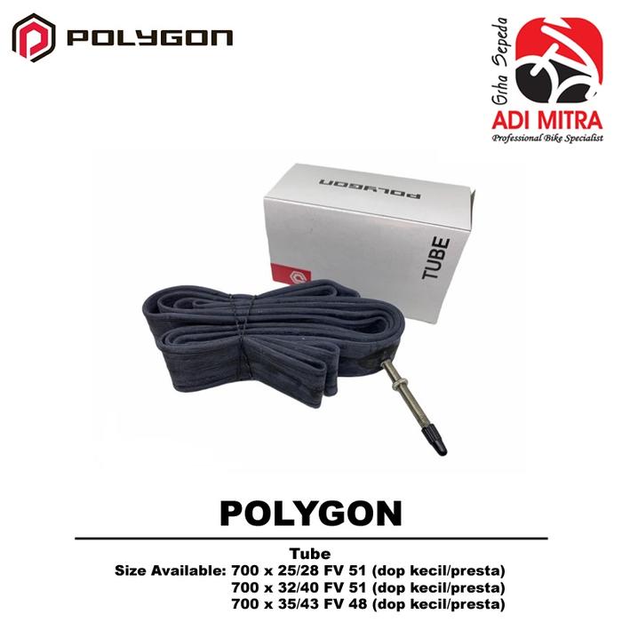 Jual Polygon Ban Dalam Sepeda Balap 700C 700 x 32/40 FV 51