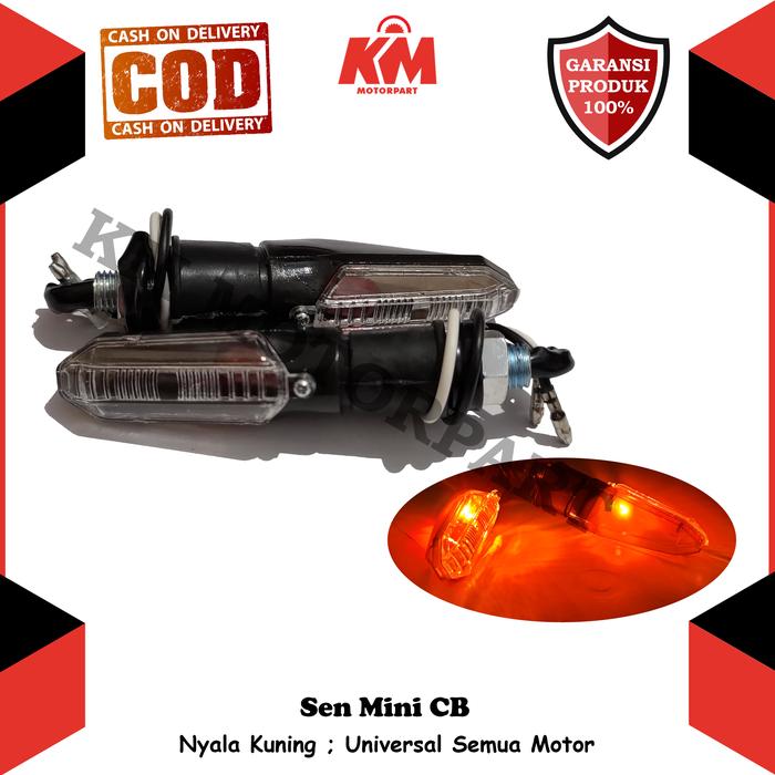 Gambar Sen Mini CB New Sepasang Lampu Sein - Sen led dari KM Motorpart undefined Tokopedia