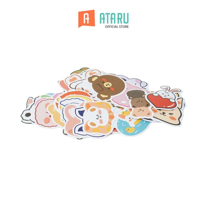 Gambar Ataru Set 60 Pcs Stiker Pink Rabbit Stiker Dekoratif Lucu Cute Stickers Deco Sticker Pack Journal Book dari Ataru_NEW undefined Tokopedia