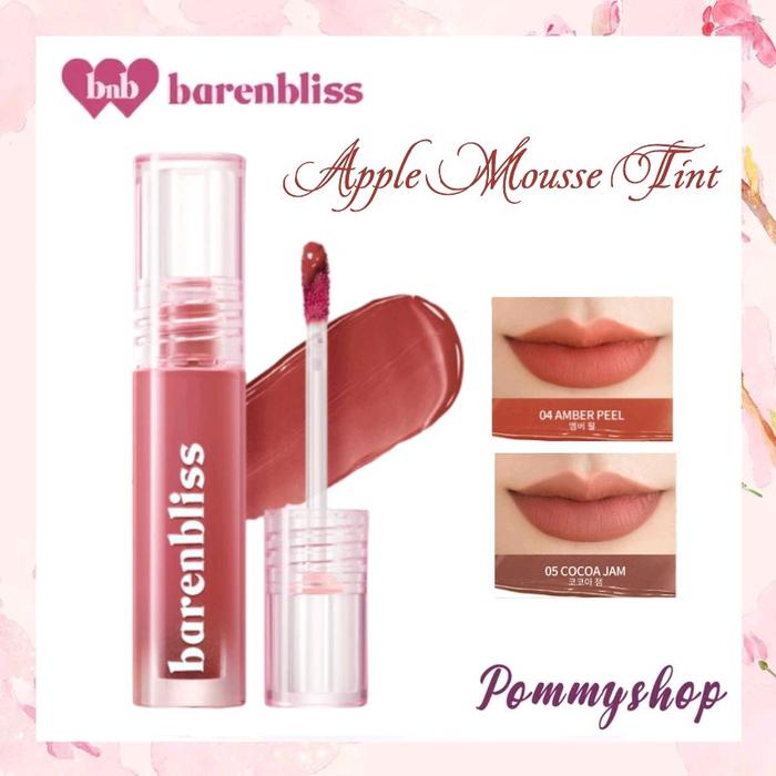Gambar BNB Barenbliss Apple Makes Adorable Mousse Tint / Lipstik / Lip Cream / Lip Matte - 01 Coral Wave dari Pommyshop21_NEW undefined Tokopedia