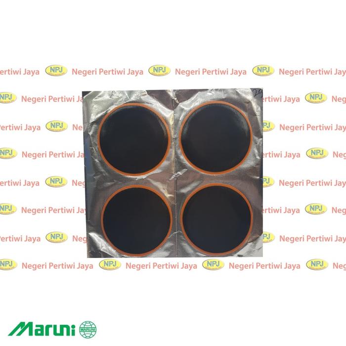 Gambar Maruni Tube Patch R-04 Bulat Lembar - Karet Tambal Ban Dalam - 108mm dari negeripertiwijaya undefined Tokopedia