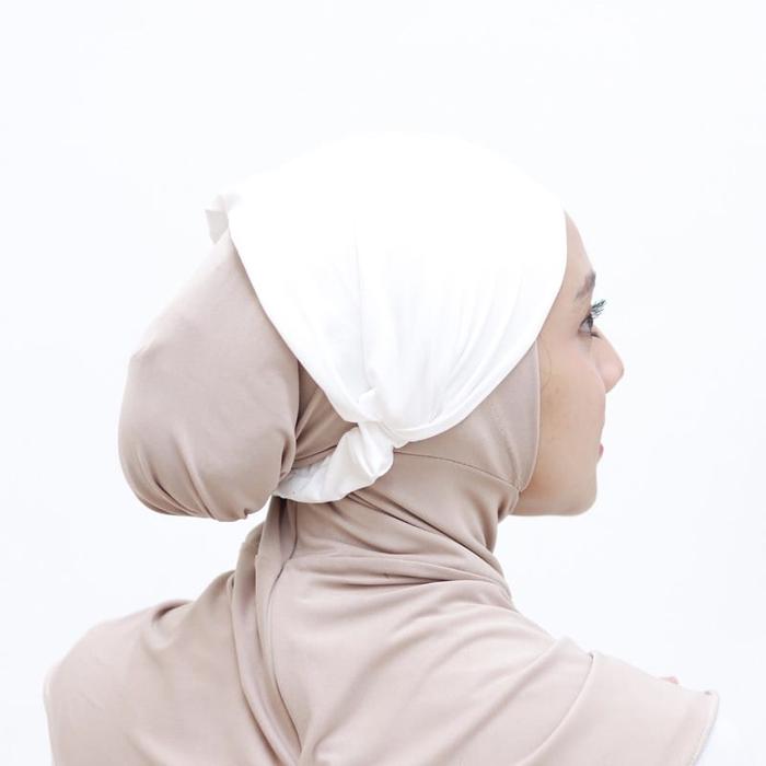 Gambar RIFANYHIJAB Bando Hijab Karet Inner Caput Jersey Wanita Kerudung Ciput - Broken white dari Rifany Hijab_NEW undefined Tokopedia