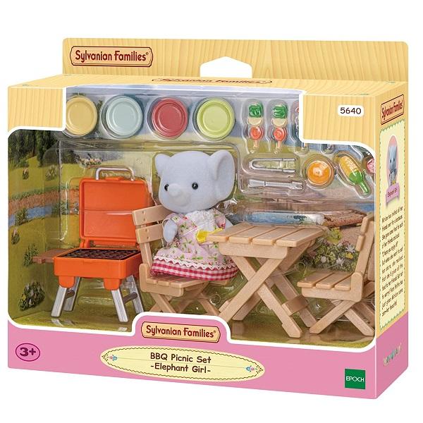Gambar Mainan Koleksi Sylvanian Families BBQ Picnic Set Elephant Girl dari Sylvanian Families Indonesia undefined Tokopedia