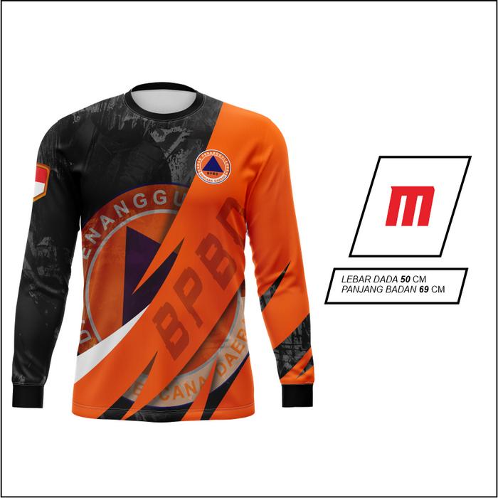 Gambar JERSEY BPBD / KAOS DRI-FIT BPBD LENGAN PANJANG / BADAN PENANGGULANGAN BENCANA DAERAH - M dari Sugih Waras Shop_NEW undefined Tokopedia