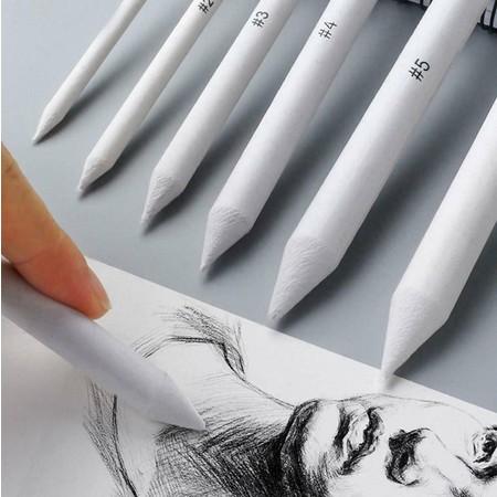 Gambar Paper Stump Set 6pcs / Paper Pencil / Dusel Art Creation Blending Smudge dari Artopia Art Store undefined Tokopedia