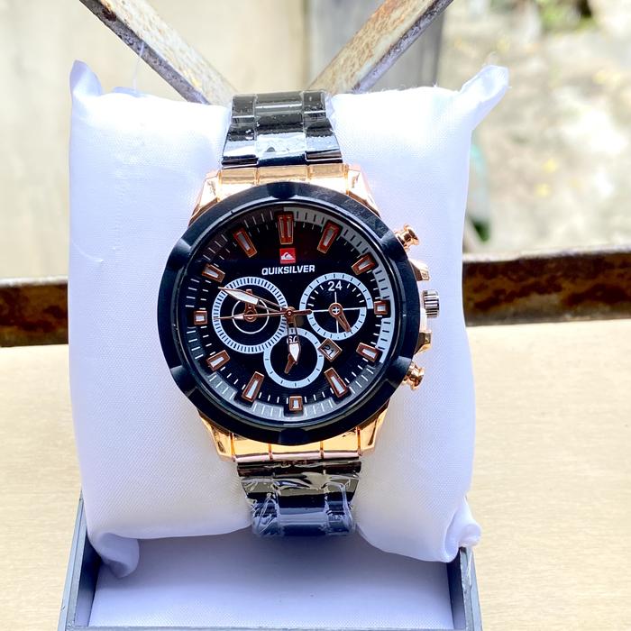 Gambar Jam Tangan Pria Swiss Army Sporty Analog Rantai Tanggal Aktif Model Mewah Berkelas Bahan Stainless Bisnis - Model 1 Roseblack dari Zona Waktu undefined Tokopedia
